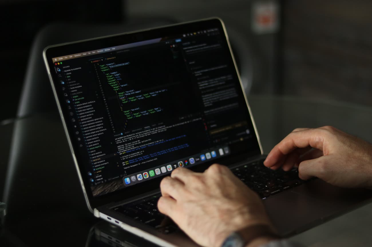 Life at Ziora — Laptop coding